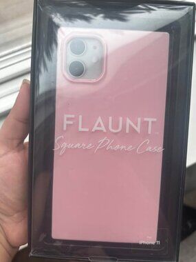 Flaunt Square Phone Case for iPhone 11